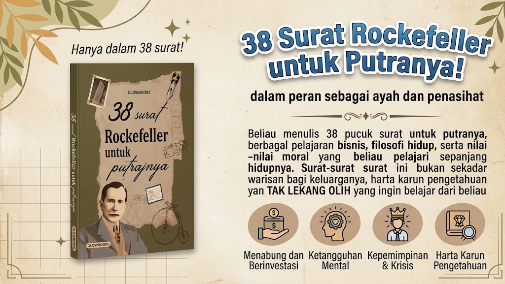 Buku 38 Surat Rockefeller untuk Putranya